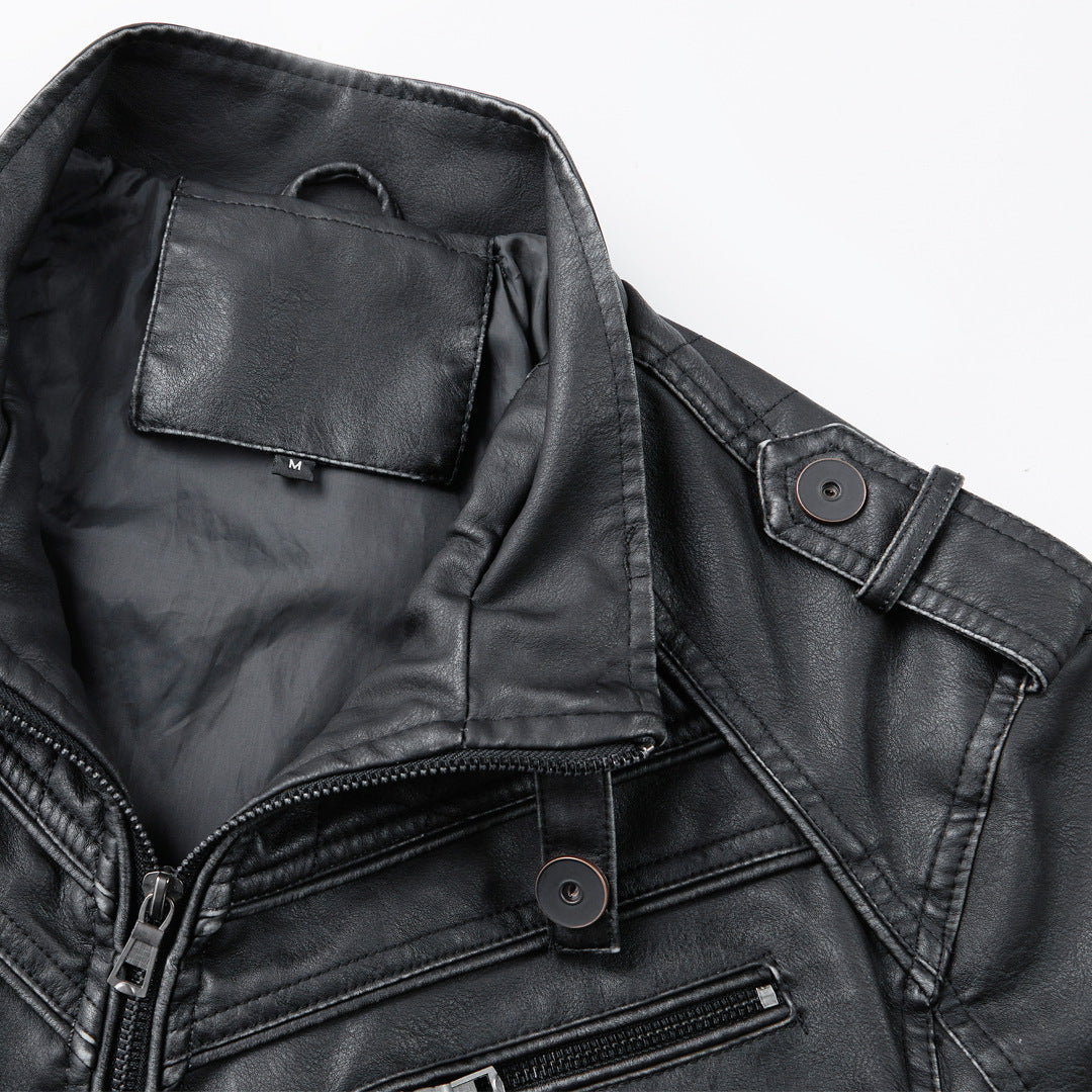 Men's Leather Coat