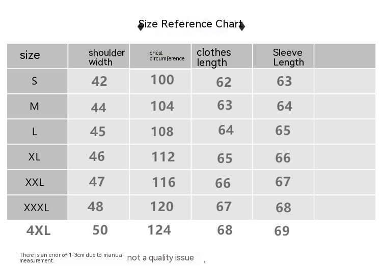 Mens Genuine Leather Skull Biker Jacket UK Size Chart