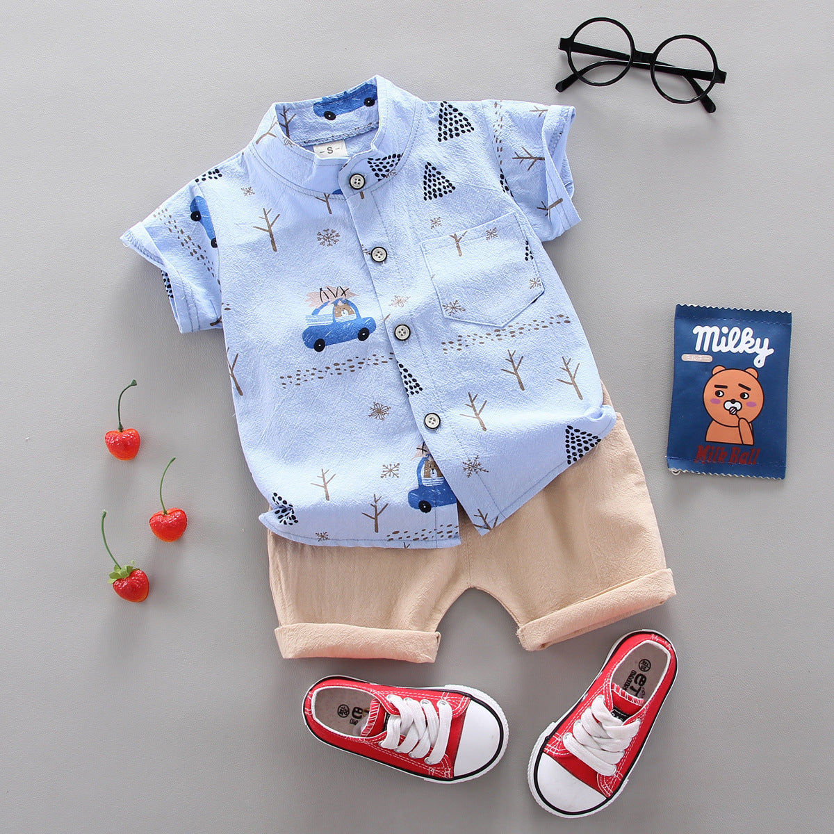 New Born Short & Shirt