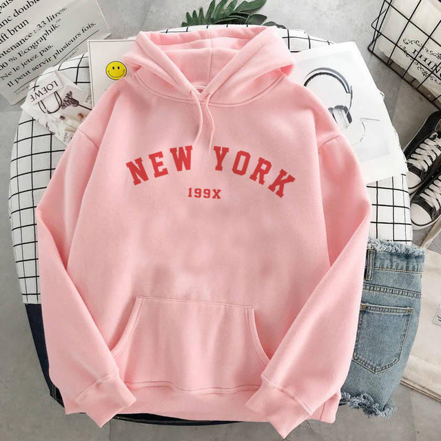 Colors Sweatshirts Velvet Winter Women's And Men's