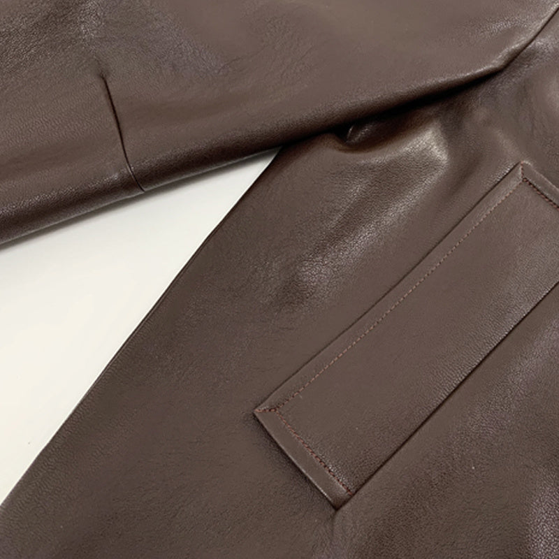 Fashionable Leather Jacket for Women