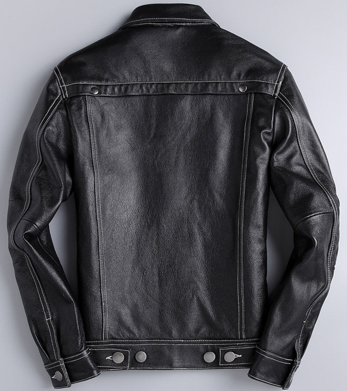 Men's Winter Leather Jacket