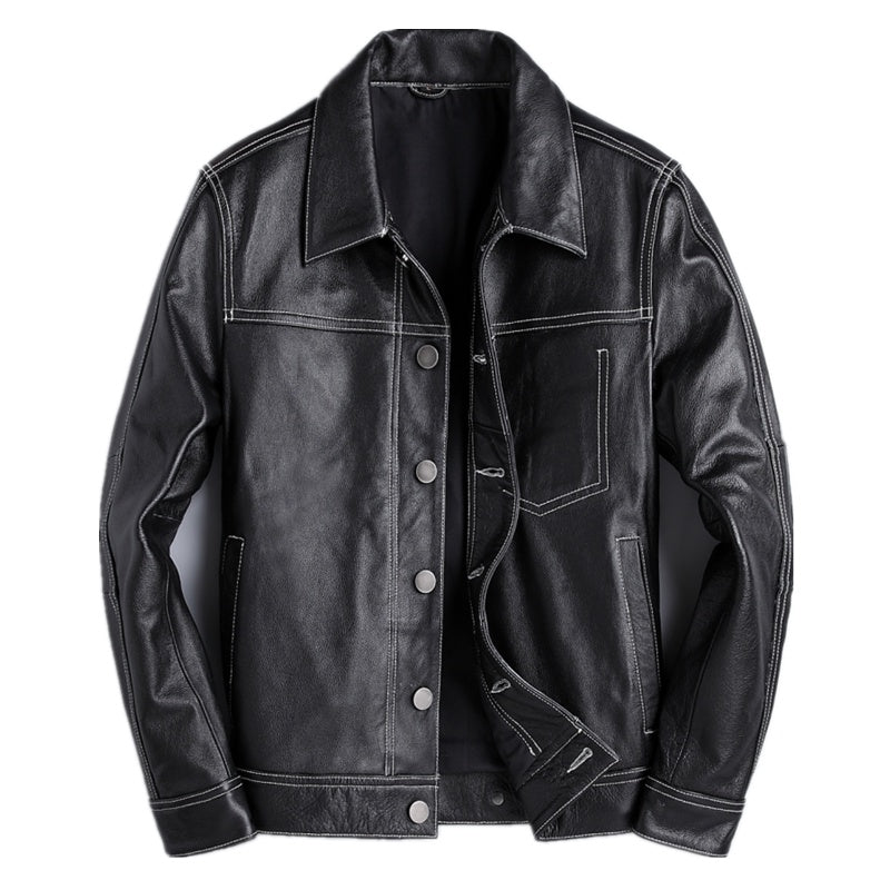 Men's Winter Leather Jacket