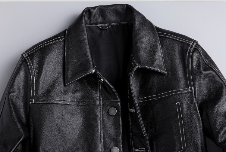 Men's Winter Leather Jacket