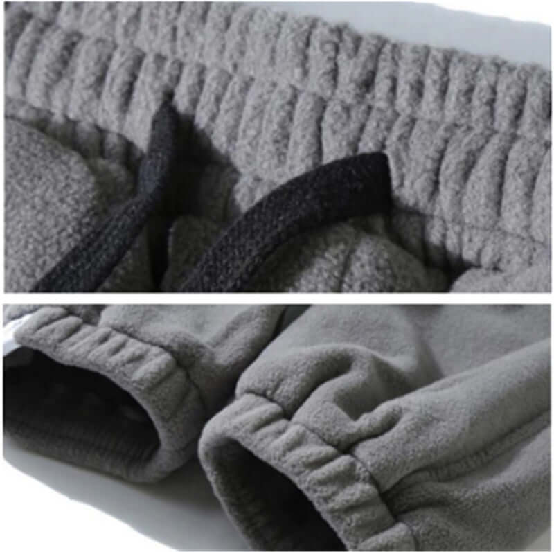 Plus Fleece Casual Trousers