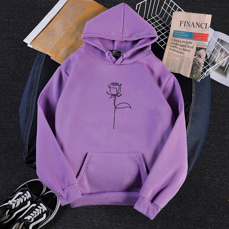 Rock Style Graffiti Hoodie for Men & Women