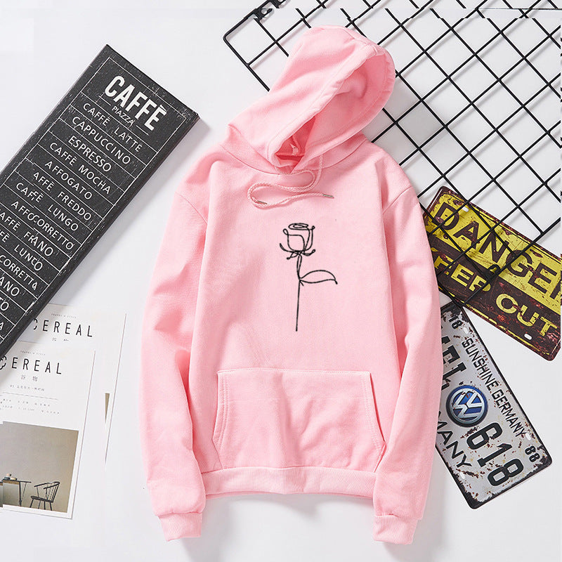 Rock Style Graffiti Hoodie for Men & Women