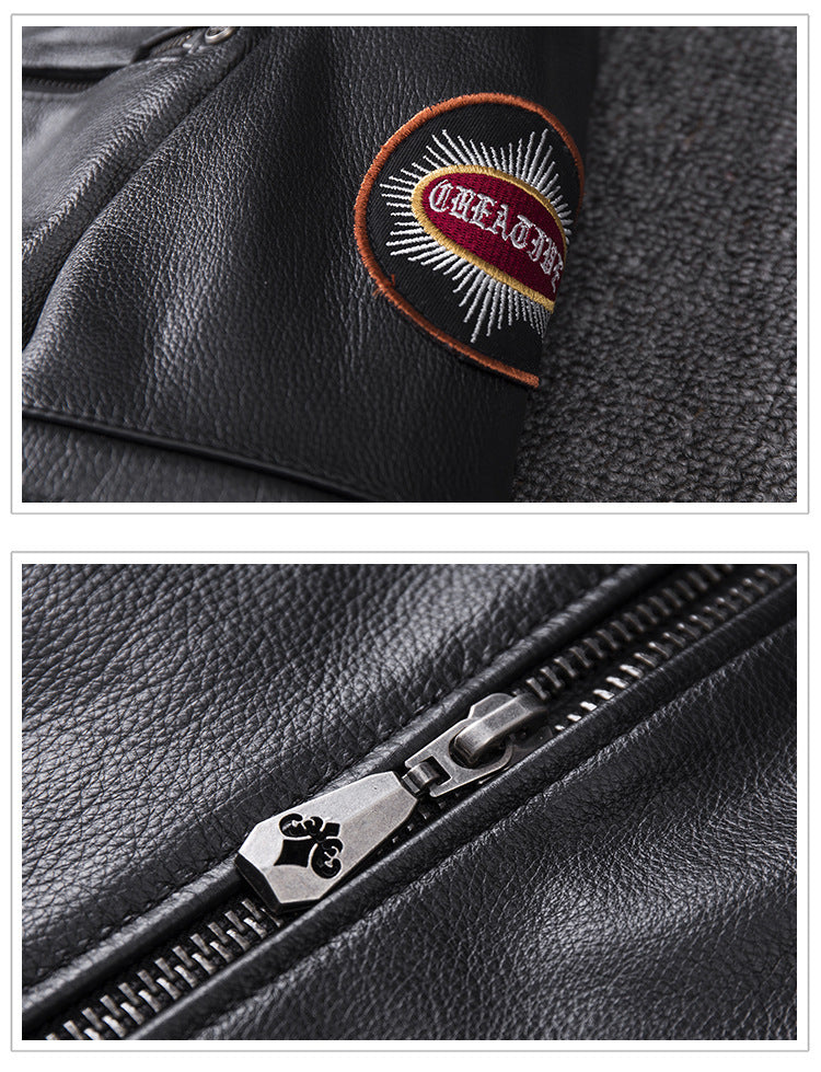 Men's Bikers Leather Jacket