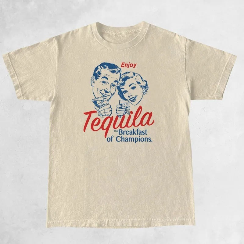Tequila Retro Graphic Tees