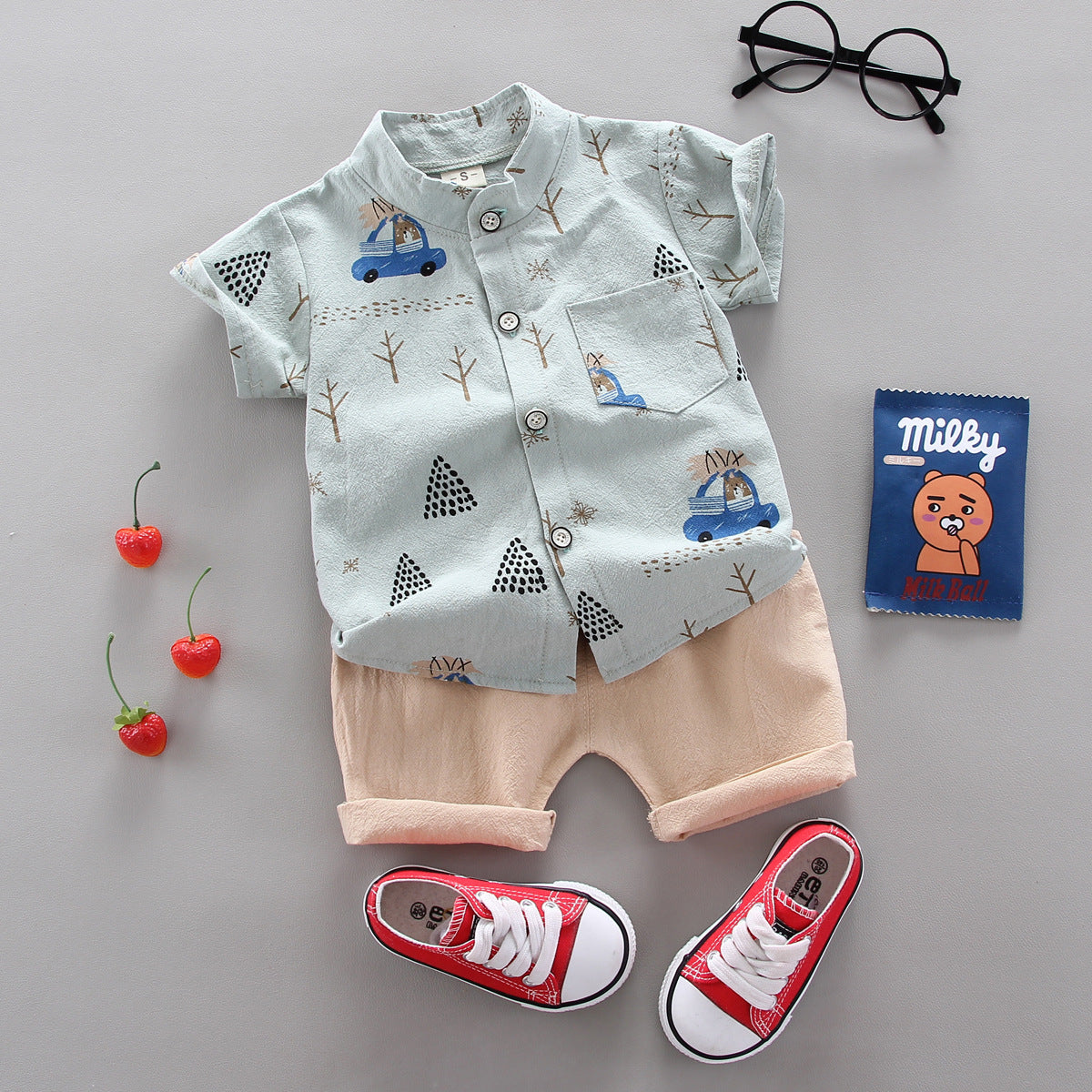 New Born Short & Shirt