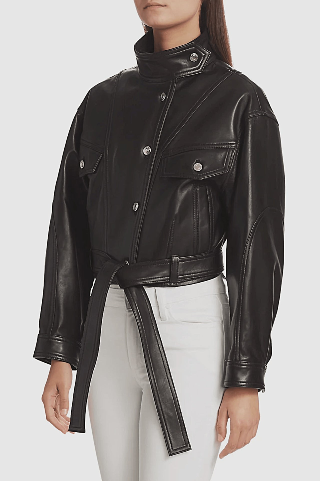 Women's Soft Waxy Leather Jacket