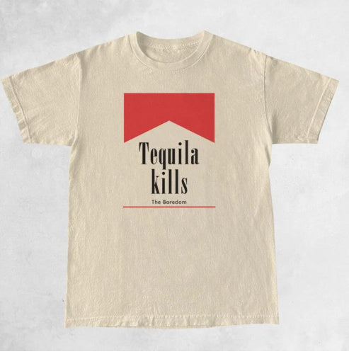 Tequila Retro Graphic Tees