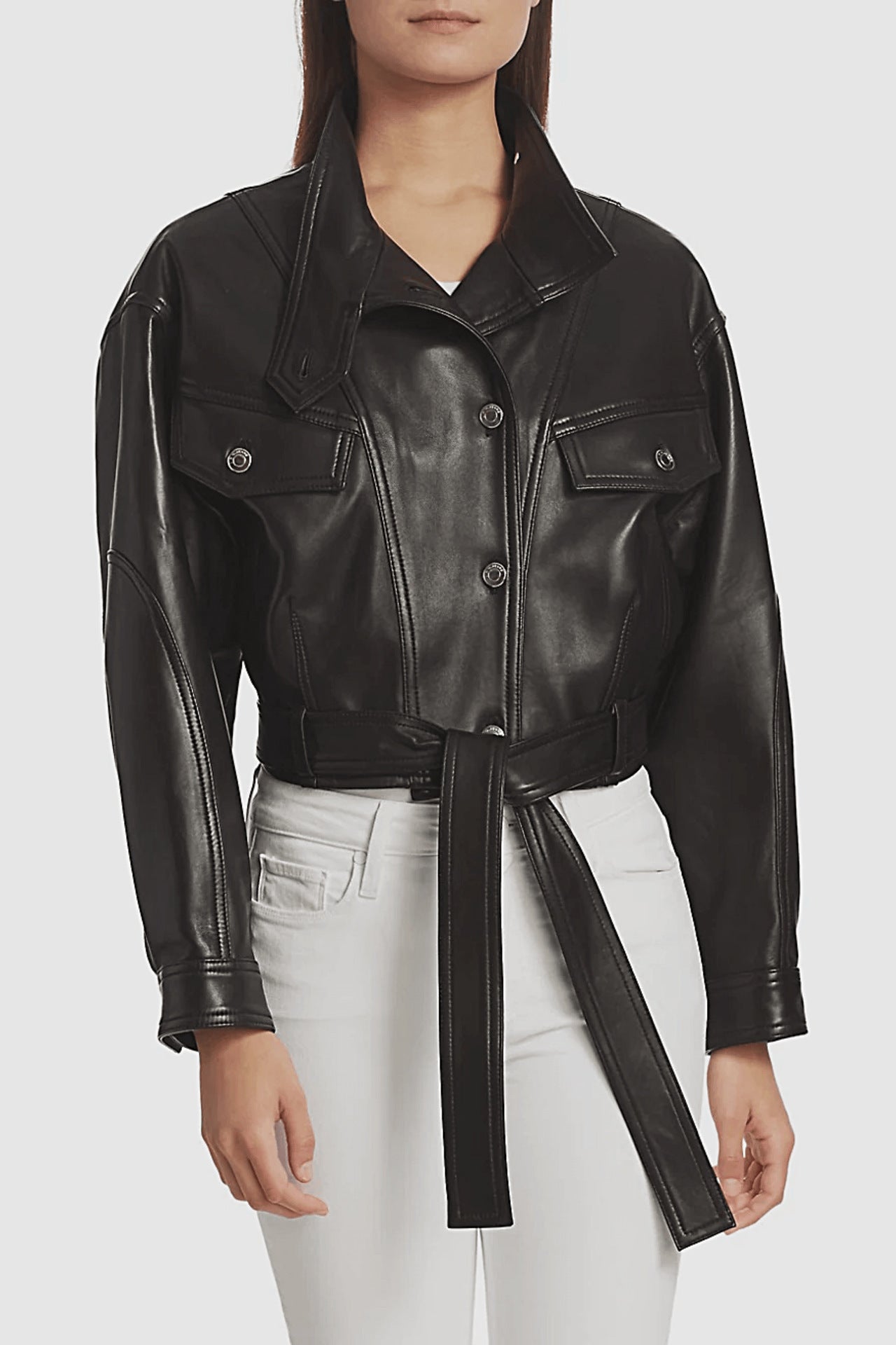 Women's Soft Waxy Leather Jacket