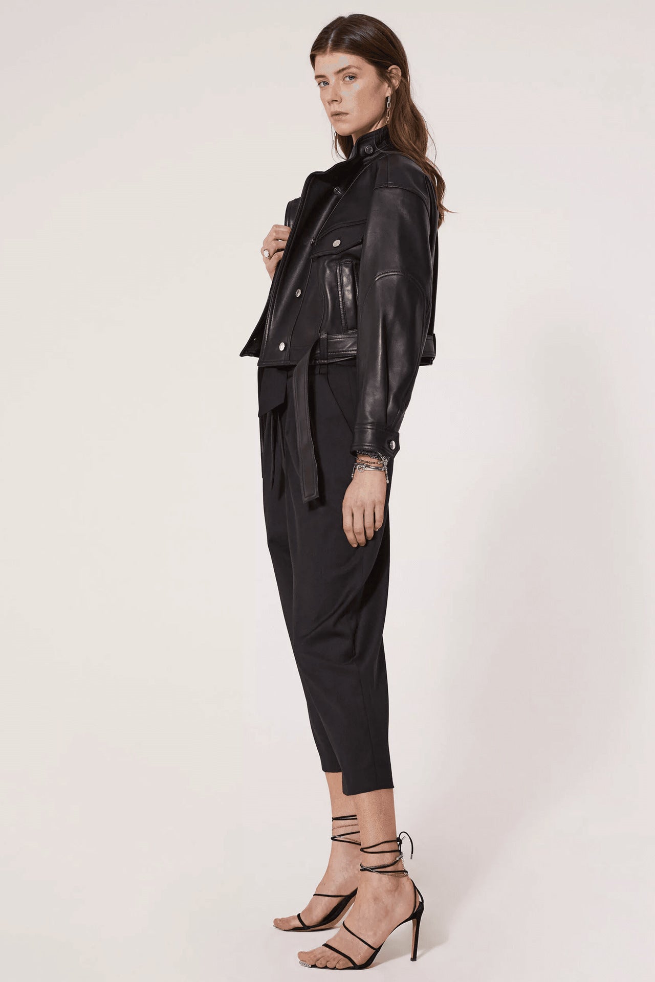 Women's Soft Waxy Leather Jacket