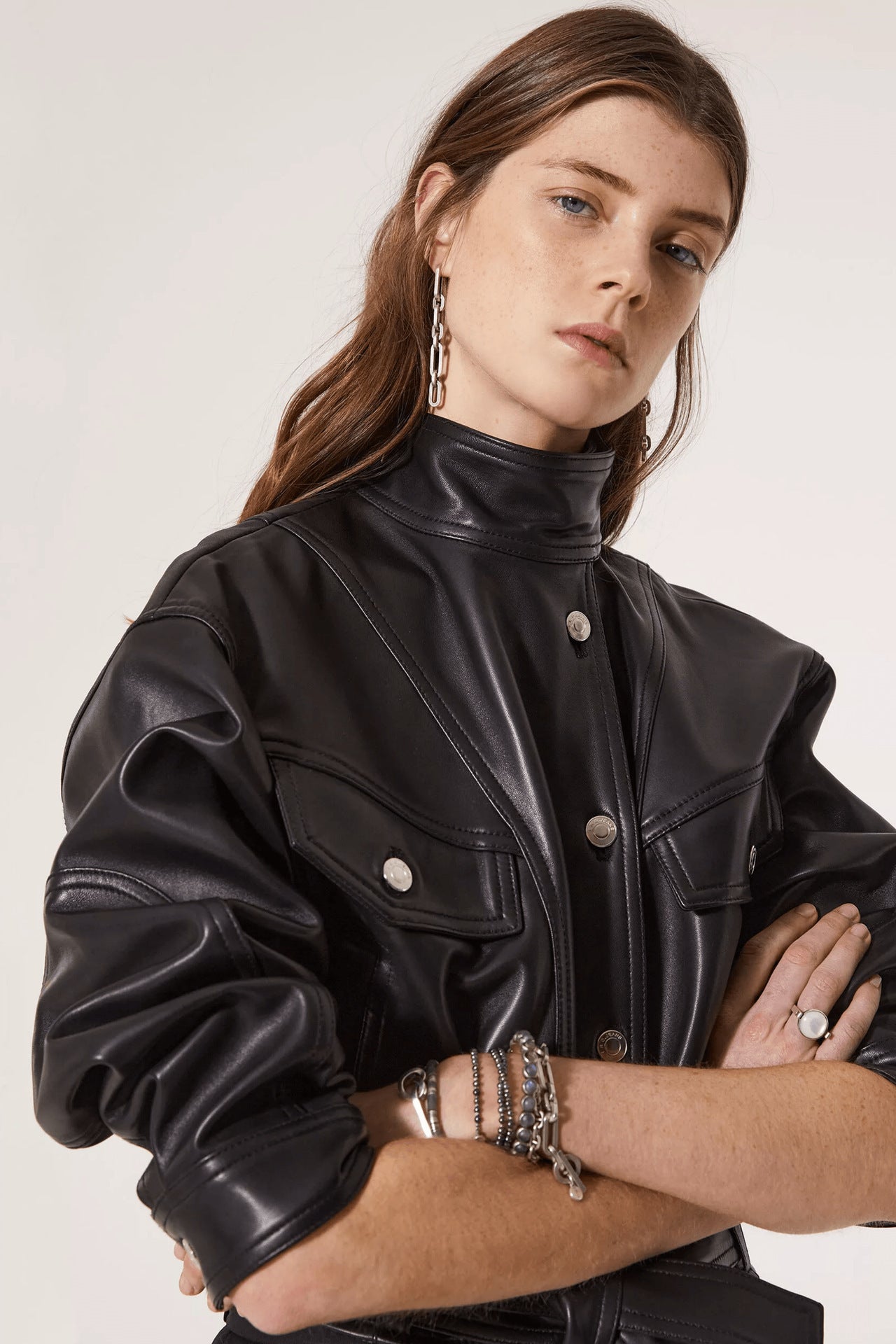 Women's Soft Waxy Leather Jacket