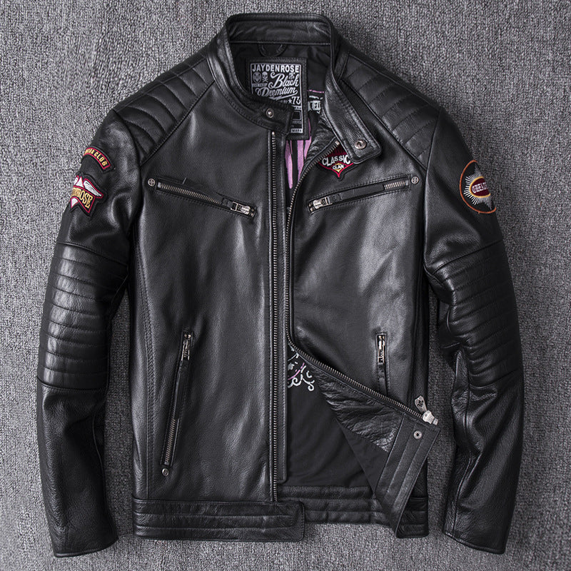Men's Bikers Leather Jacket