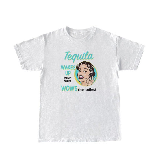 Tequila Retro Graphic Tees | Youth Fashion