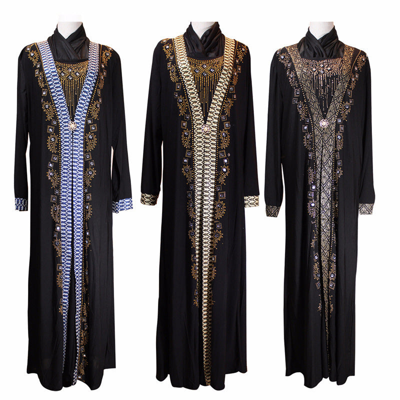 Dubai Long fashion beaded Abaya