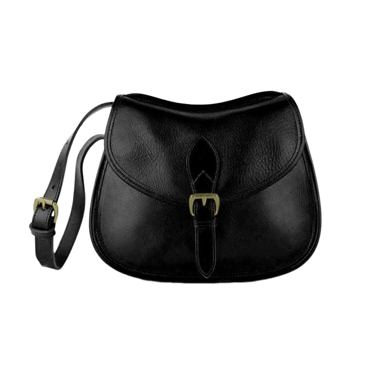 Genuine Leather Retro Messenger Bag – Crossbody Shoulder Bag for Women | Vintage European Style
