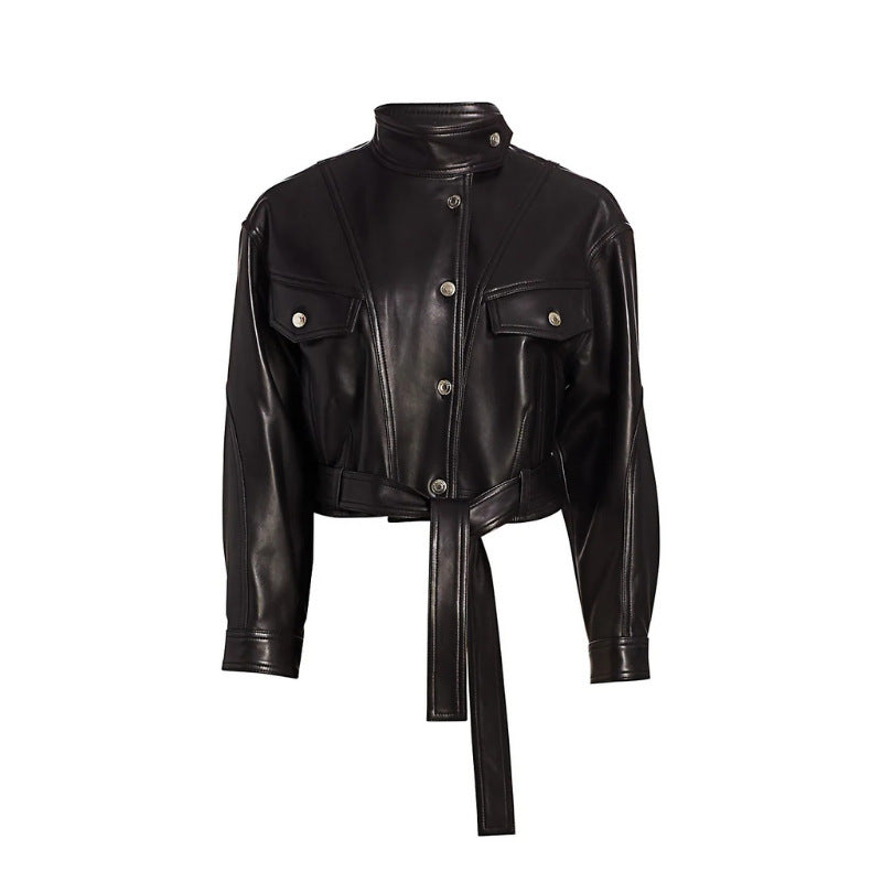 Soft Waxy Leather Jacket.