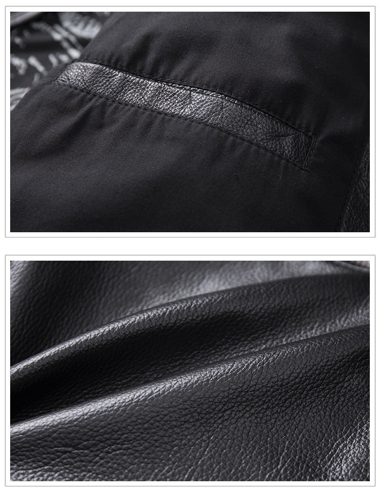 Men's Bikers Leather Jacket