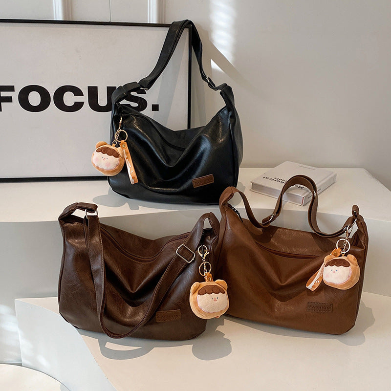 Fashionable Retro High-grade All-match Shoulder Messenger Bag