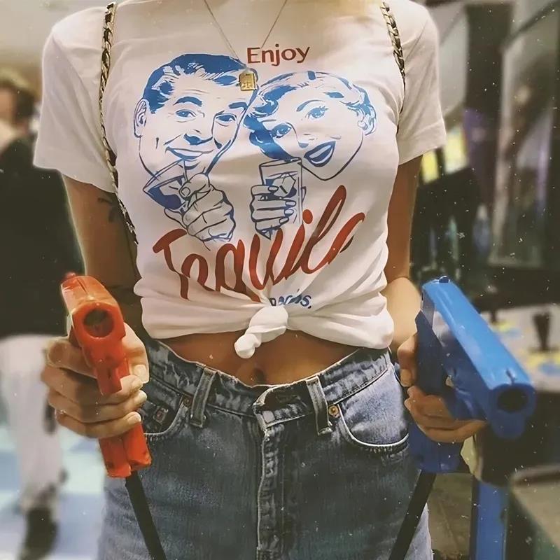 Tequila Retro Graphic Tees