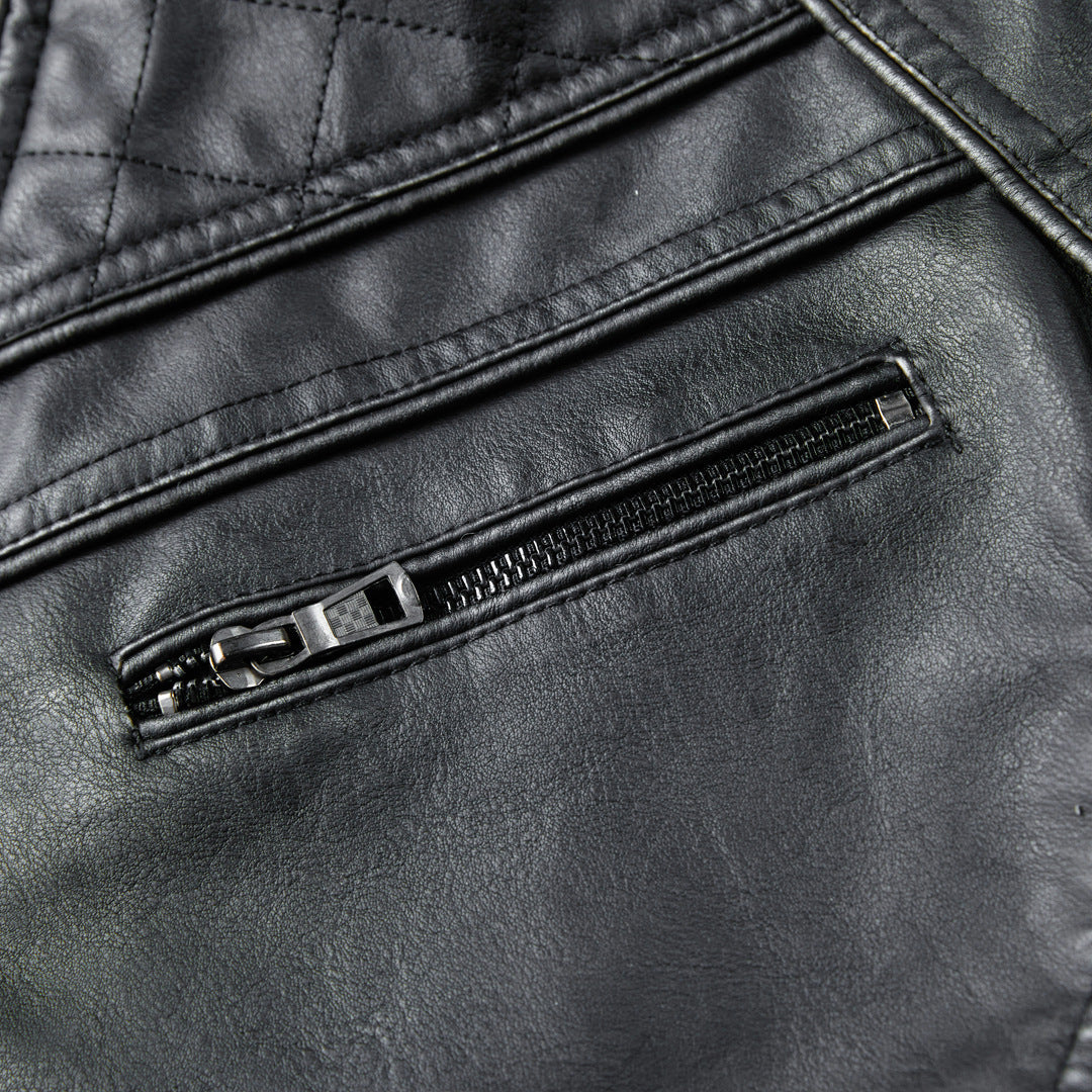 Men's Leather Coat