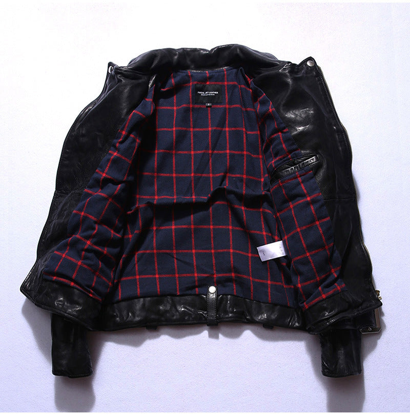 Men's Horse Leather Biker's Jacket
