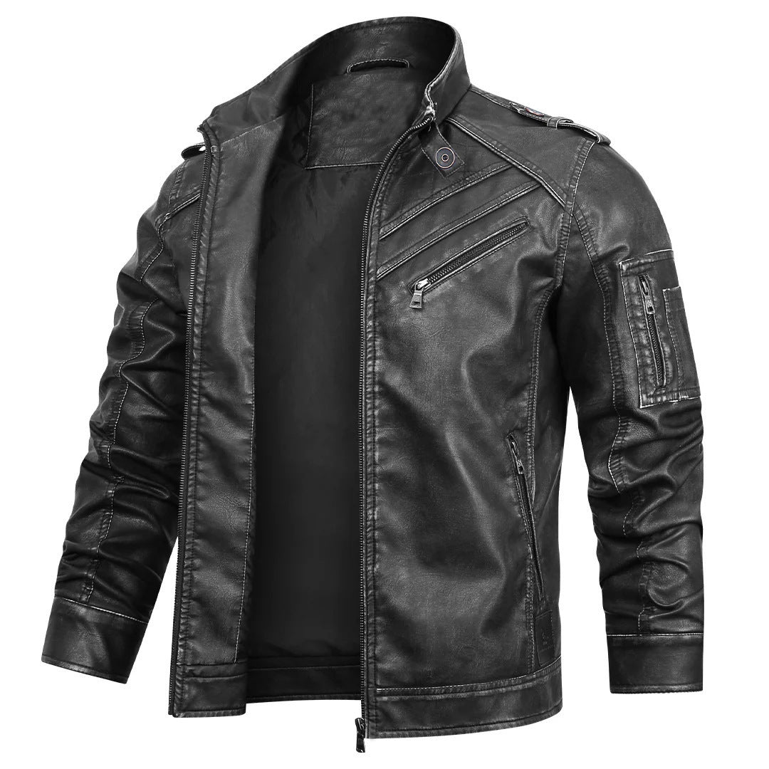 Men's Leather Coat