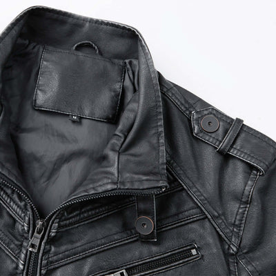 Urban Style PU Leather Jacket | Light Weight