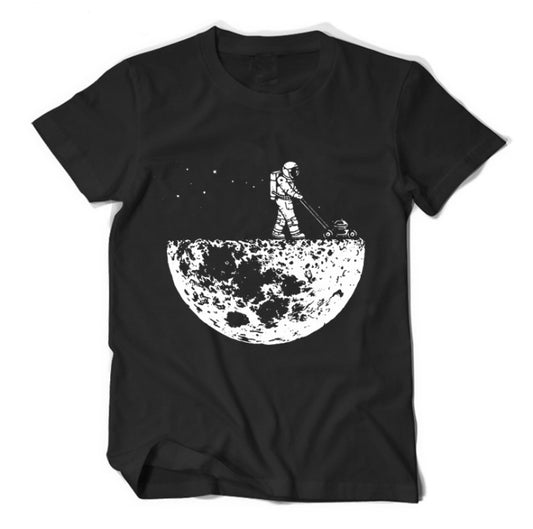Creative Moon Design Men’s & Women T-Shirt – Casual Cotton