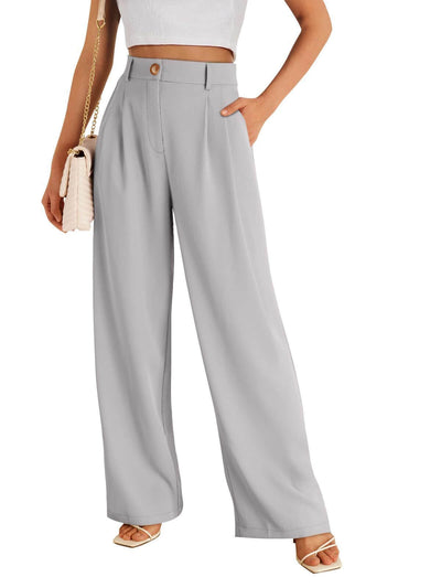 Zipper Pants for Women | Style & Comfort Light Gray