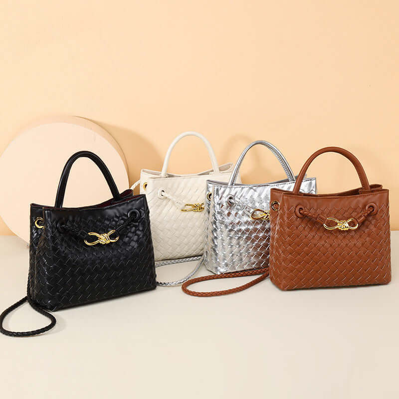 Woven Leather Bag | Women's Urban Simplicity