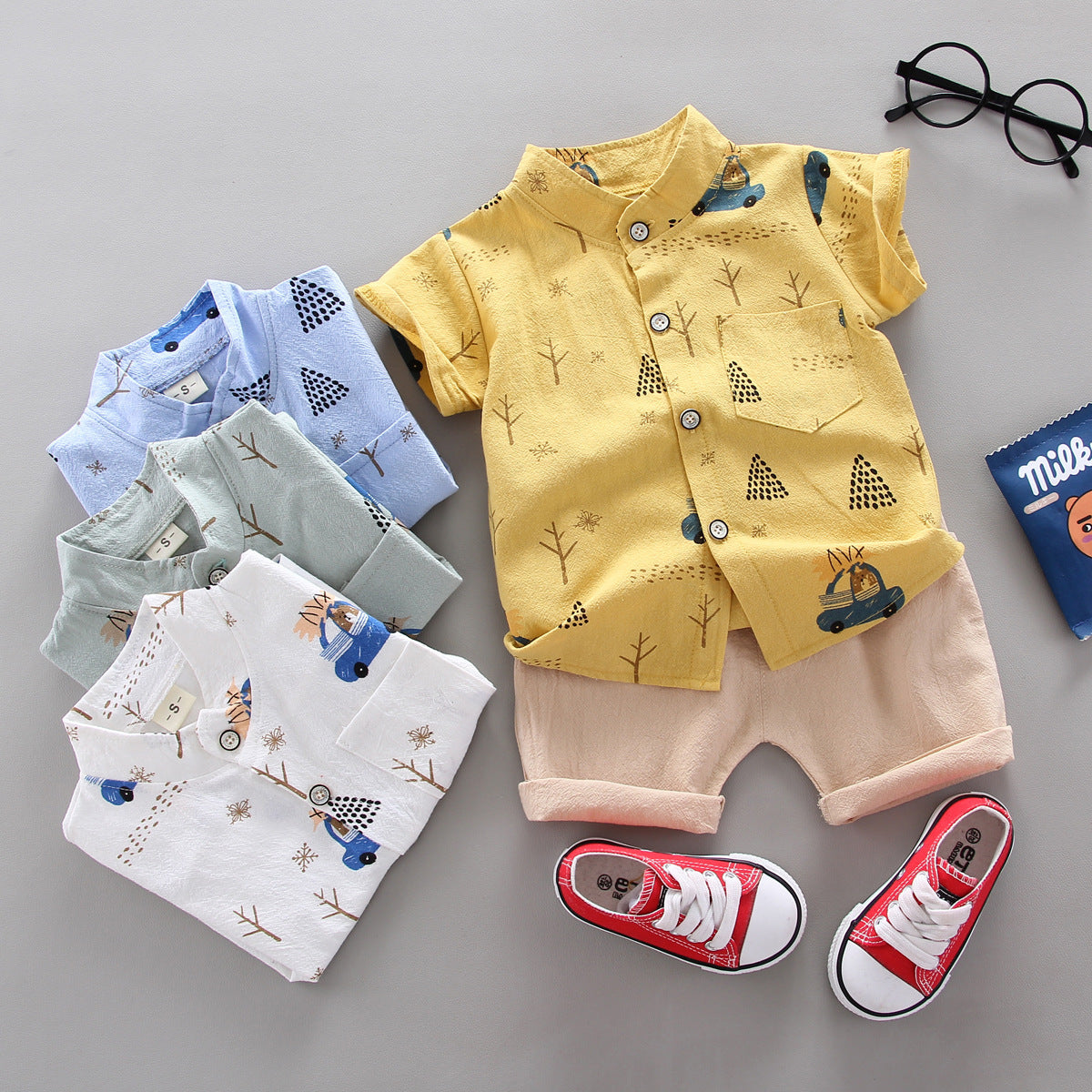 New Born Short & Shirt