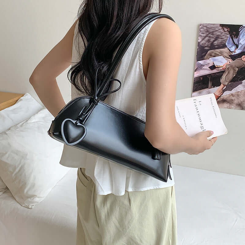Simple Design Armpit Shoulder Bag