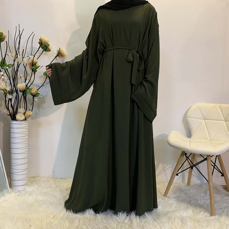 Zahara Abaya UK | Elegant & Modest ArmyGreen
