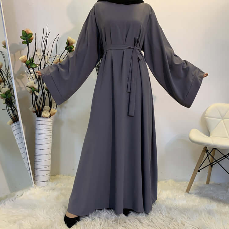 Zahara Abaya UK | Elegant & Modest Grey