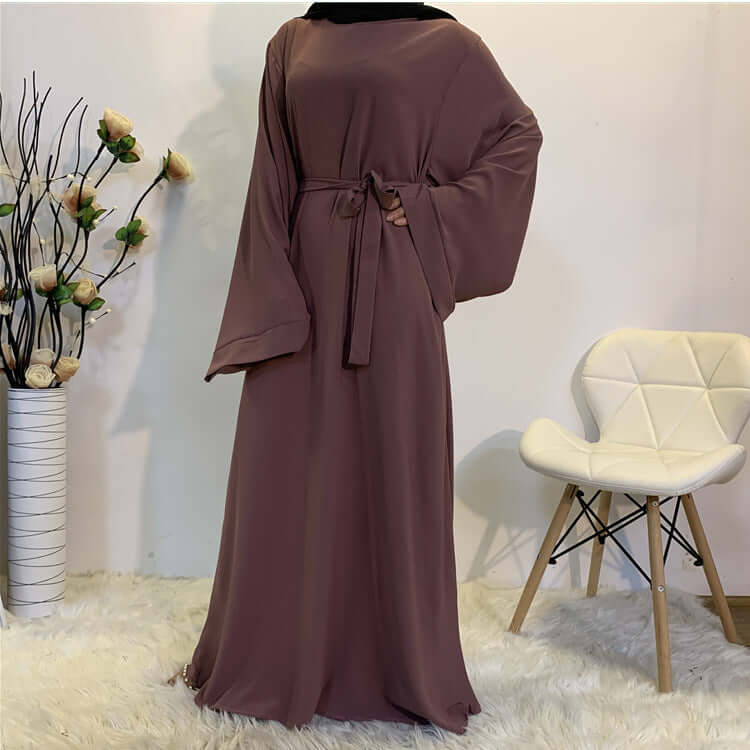 Zahara Abaya UK | Elegant & Modest Dark purple