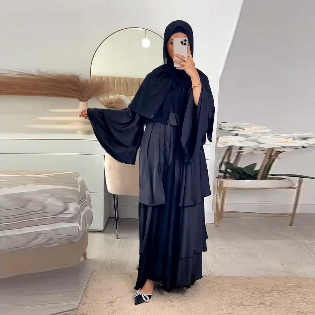 Rania Abaya – Elegant Robe Cardigan Style | World of Trendz