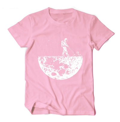 Moon Design T-Shirt - Unisex | Printed T-Shirt UK Pink