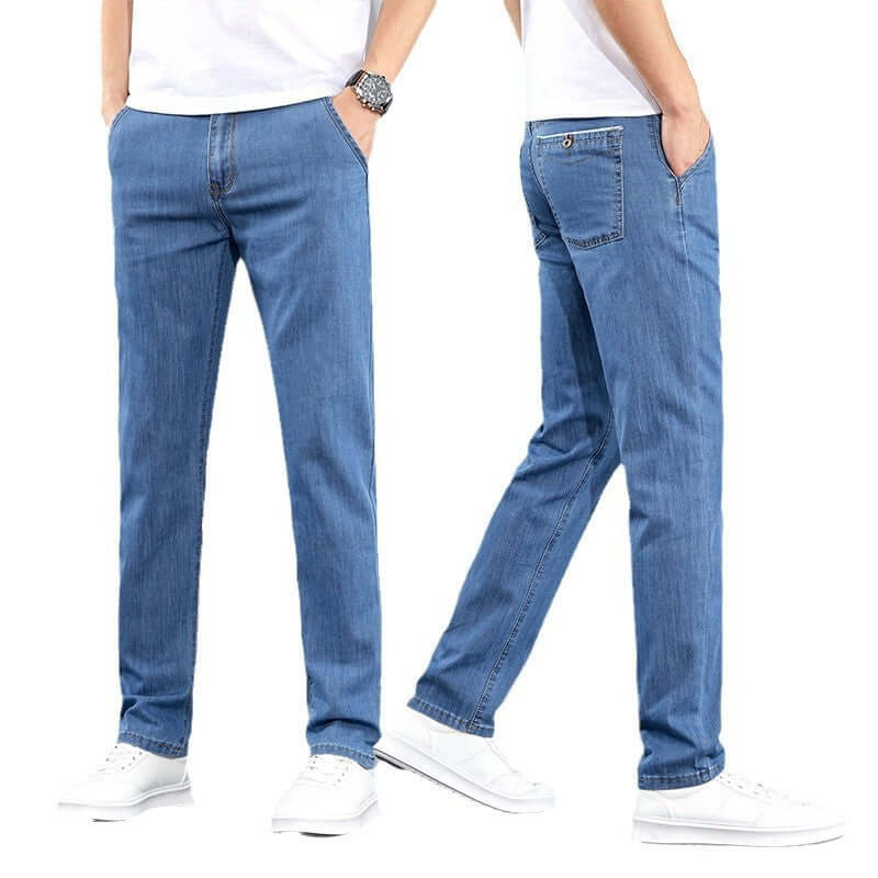 Men's Stretchable Slim Fit Jeans Trousers