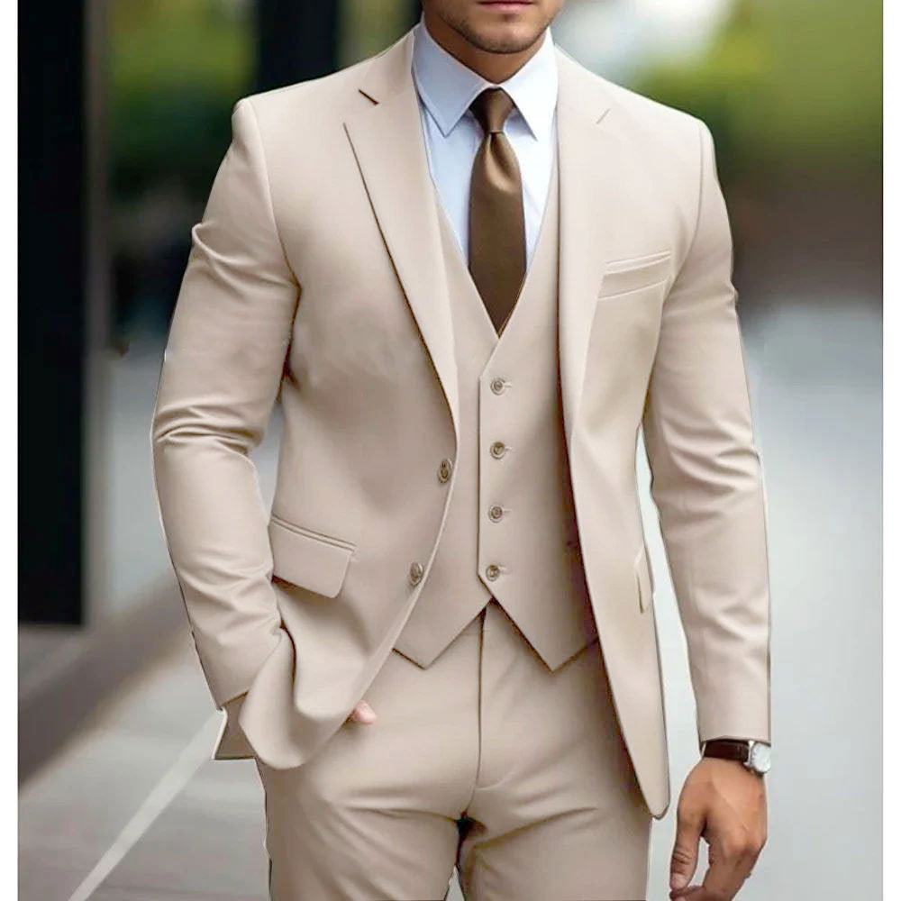 Men's Three-piece Suit Formal