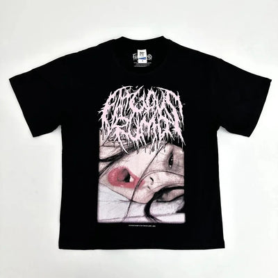 Cotton Graphic Print Artistic T-Shirt Streetwear UK