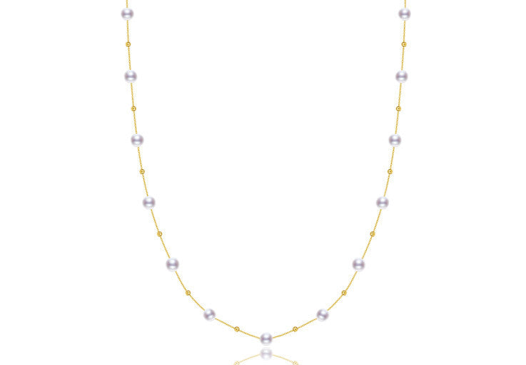 Women's Pearl Gypsophila Necklace
