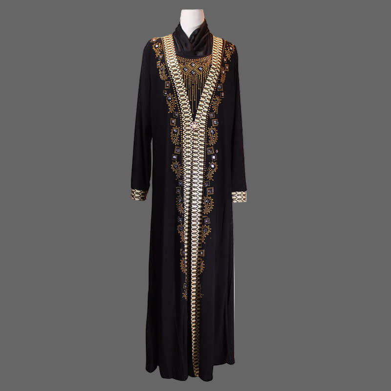 Hala Beaded Abaya | Luxury Dubai Style Abaya