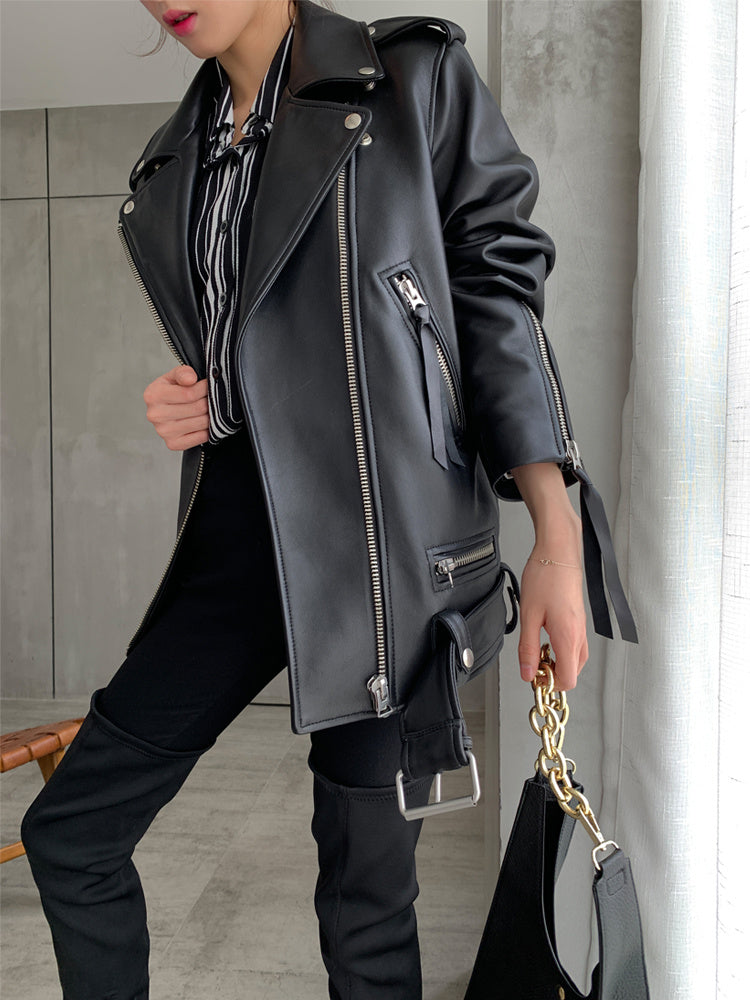 Women's Sheepskin Casual Jacket