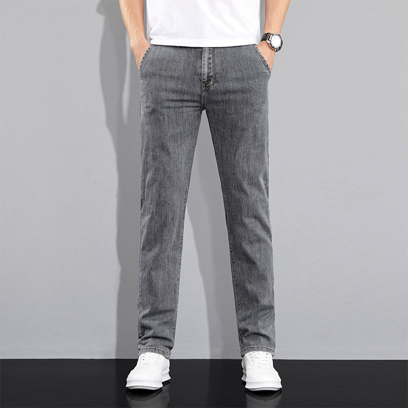 Men's Stretchable Slim Fit Jeans Trousers