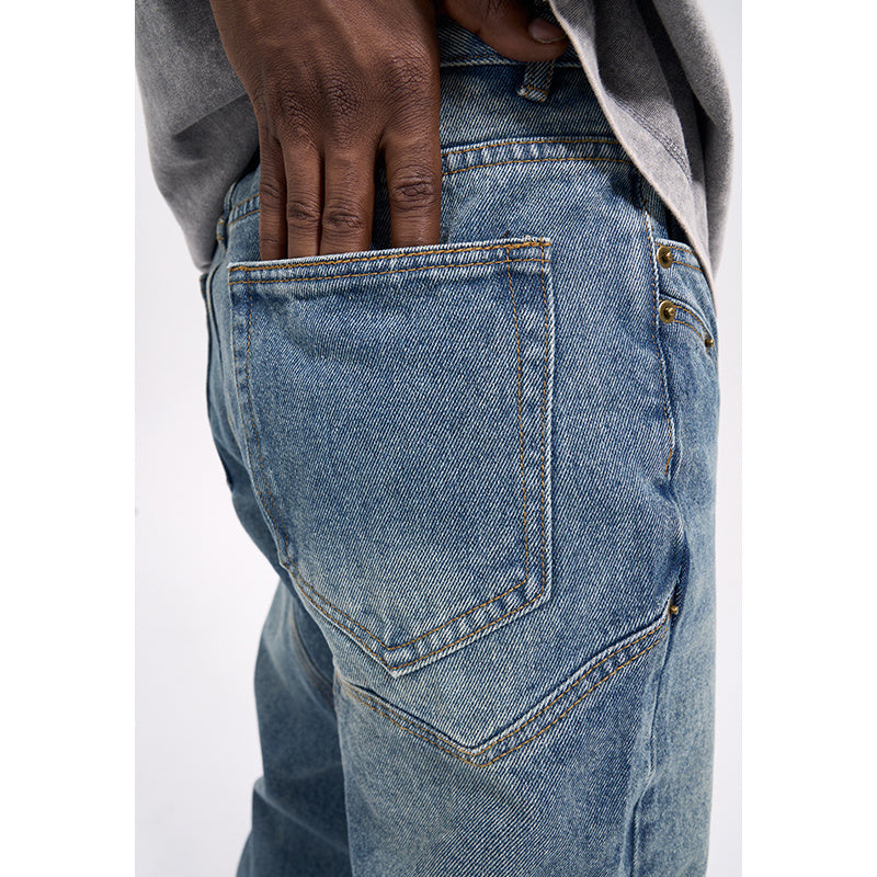 Casual Vintage Jeans Men | Vintage Denim