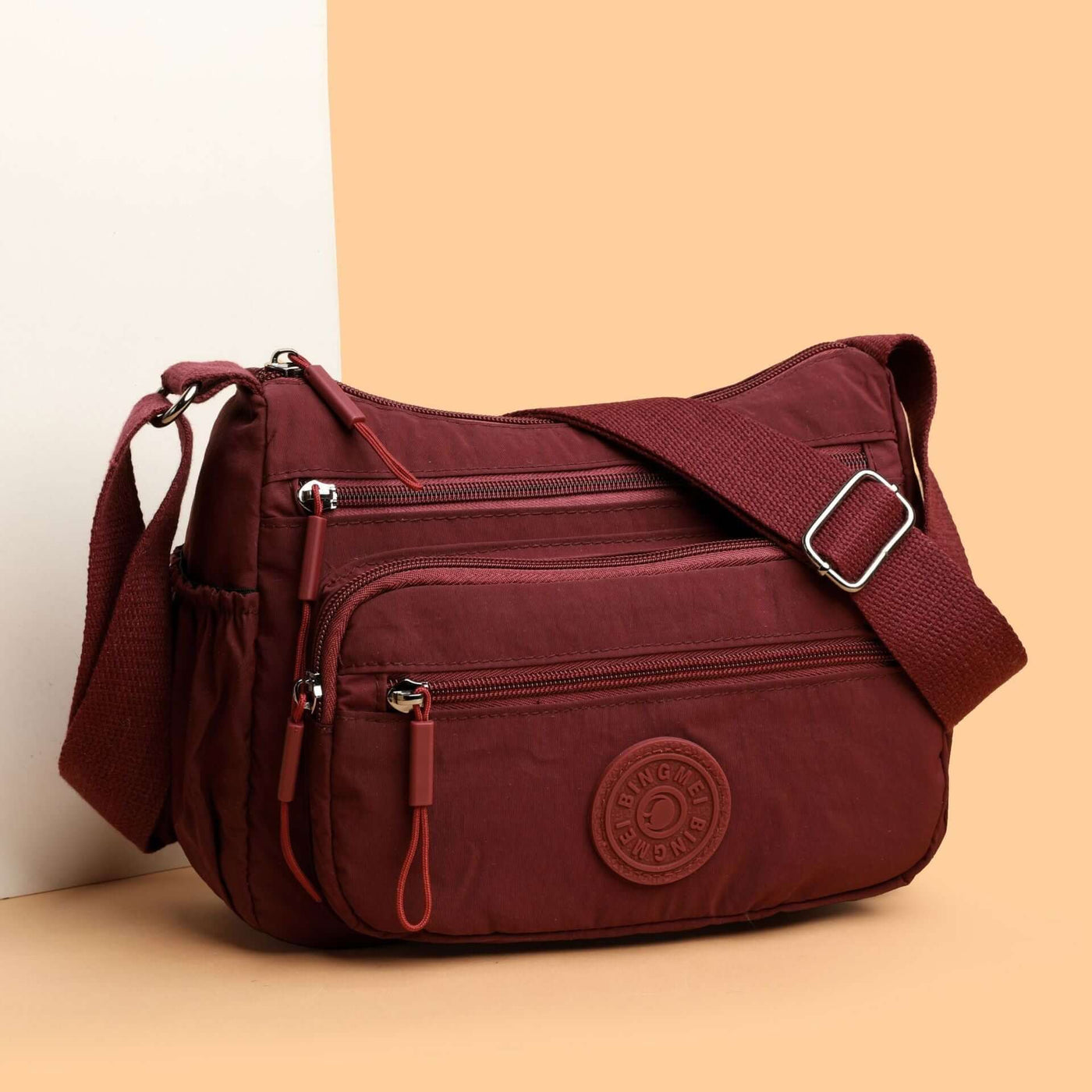 Trendy Water-Repellent Crossbody Bag